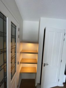 Blinde wandplanken